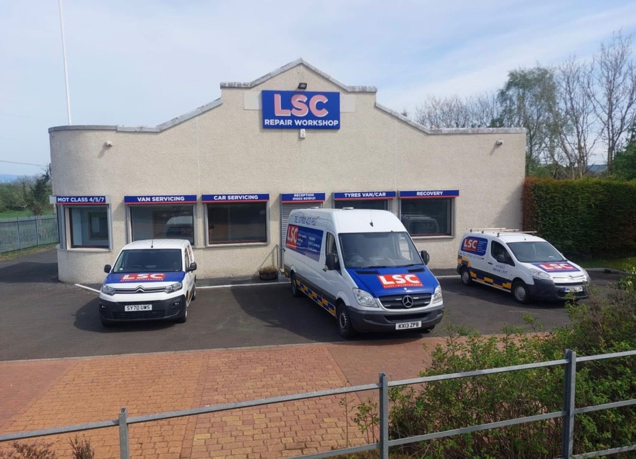 LSC Repair Workshop front view